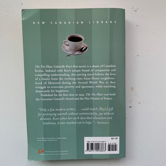 3 for $15 The Tin Flute by Gabrielle Roy - Picture 4 of 4